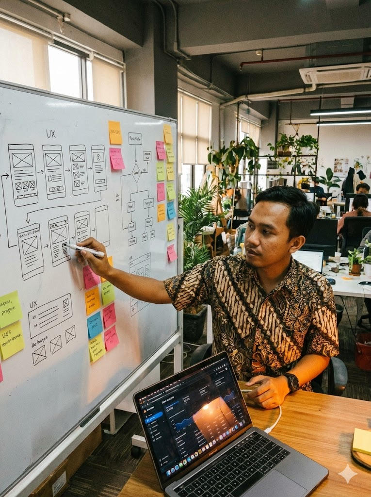 Technical expert working on UX designs